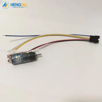 

1 piece offset machine parts JP16-12V-62.66 ink key motor fountain motor with wire for Ryobi machine