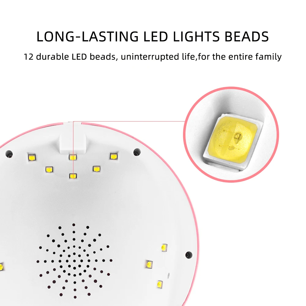 Pink-Nail-Dryer-Lamp-Uv-Led-Ongles-Materiel-Professionnelle-Lampe-Dryer-Nail-Lampa-Manicure-Gel-Led (3)