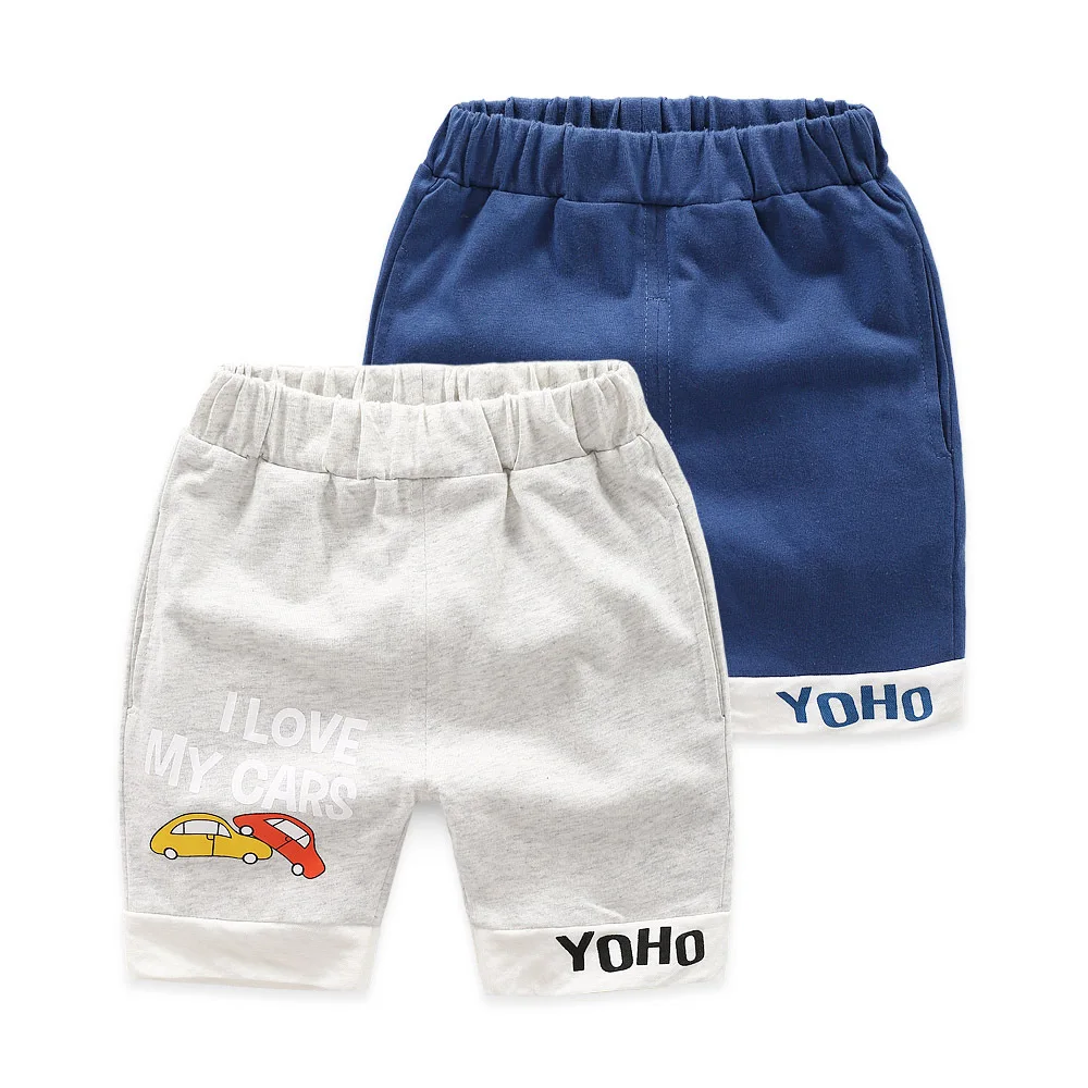 Шорты для маленьких мальчиков г. Новые стильные спортивные штаны детские летние штаны детские штаны средней длины из чистого хлопка повседневные штаны Summ