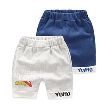 Шорты для маленьких мальчиков г. Новые стильные спортивные штаны детские летние штаны детские штаны средней длины из чистого хлопка повседневные штаны Summ