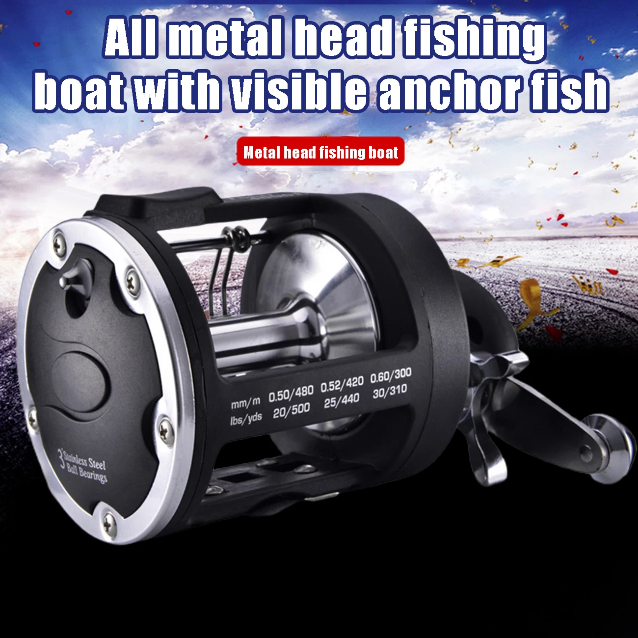 Carretéis de Pesca Carretel de Pesca de Água Carretel de Peixe Novos Tssd Trolling Tambor Salgada Mão Direita Mar Preto Pesca Equipamento 2021 3000l-4000l 11 trolling tambor carretel de pesca de água