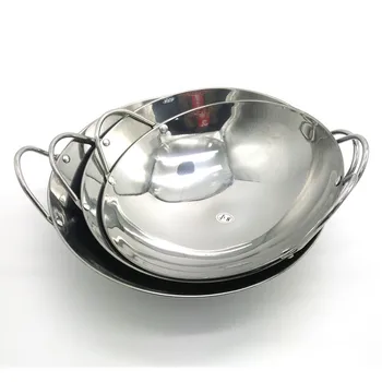 Stainless steel Round Cooking Pan