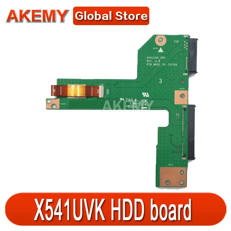 Akemy оригинал для ASUS X541U X541UA X541UAK X541UV X541UVK X541UJ F541U HDD плата соединительная линия с