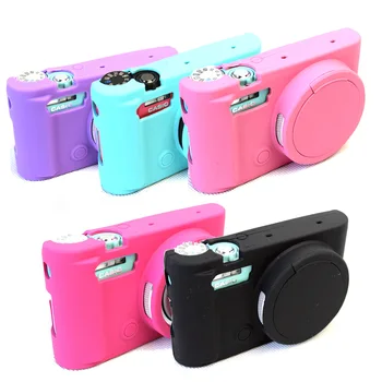 

New Camera Case Soft Silicone Rubber Camera Body Protective Case Housing For CASIO ZR5500 zr5500 Camera Bag Case Cover