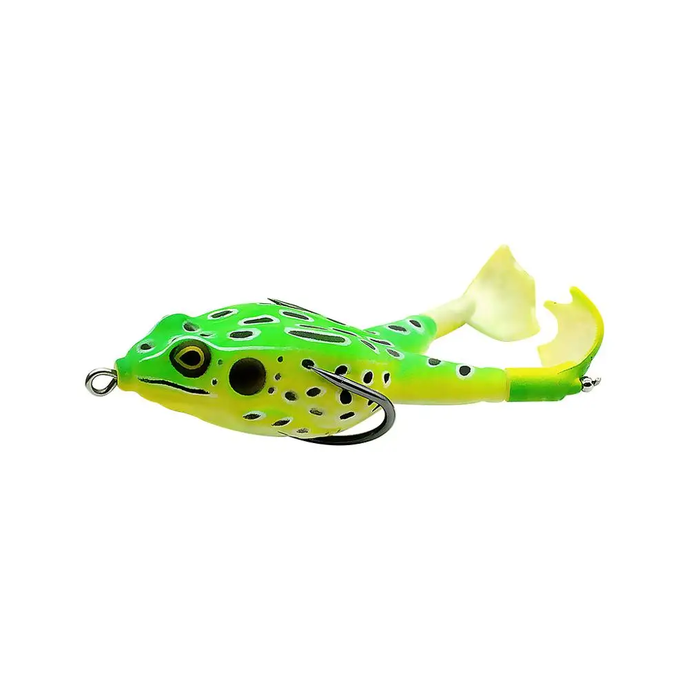 

Double Propeller Frog Soft Baits Silicone Soft Lure Jigging Fishing Lure Bait Prop Topwater Thunder Frog Artificial Wobblers