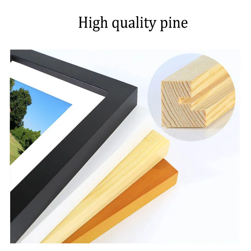 A4 A3 Photo Frame Black White Color Picture Frames for Wall Picture