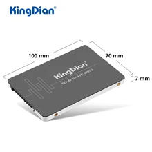 KingDian SSD 480GB HDD 2.5 SATAIII SSD 500GB SATA القرص الصلب SSD محركات أقراص الحالة الصلبة الداخلية لأجهزة الكمبيوتر المحمول حاسوب شخصي مكتبي