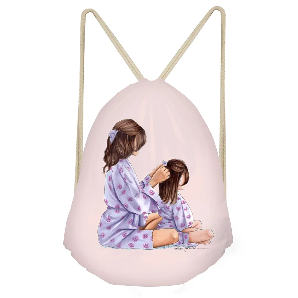 HYCOOL Super Mom Printing Gym Bag For Women Fitness Sports Bag Girls Yoga Bag Storage Pouch Bundle Pocket Bolso Deportivo Mujer