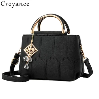 

Croyance Women Designer Handbags PU Leather Shoulder Bag Fashion Crossbody Bags Tote mama Hand Bag