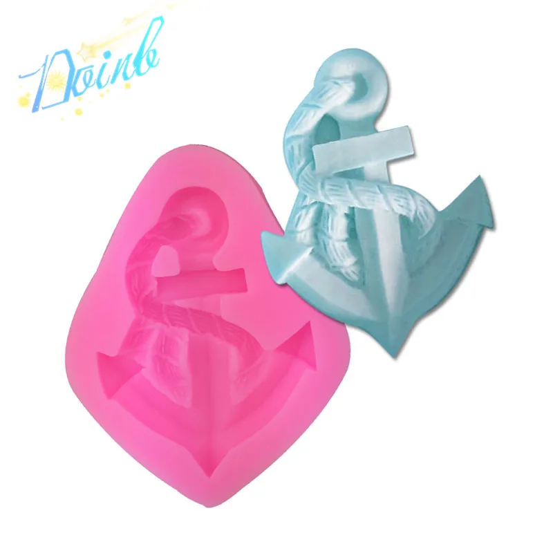 

Doinb Anchor shape, silicone soft candy mold cake decorating tool, candy chocolate mold
