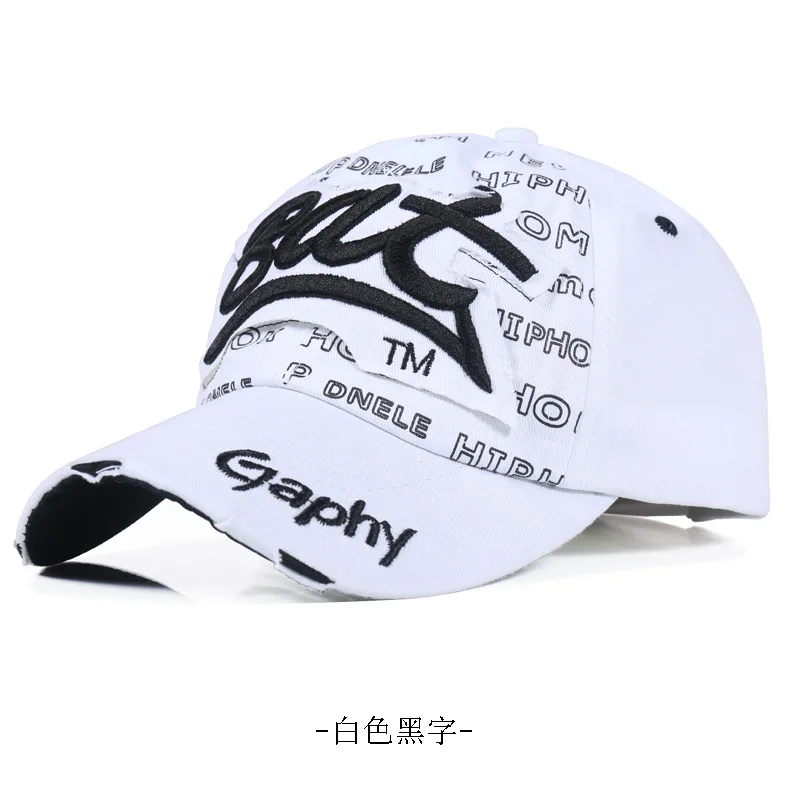 YOYOCORN, потертая шляпа, для папы и женщины, Snapback, головные уборы, для мужчин, модная, винтажная, с буквенным принтом, хлопковая кепка, Мужская бейсболка