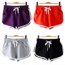 7 color cotton new women shorts running sports panties sexy biker shorts female gym clothing drop shipping