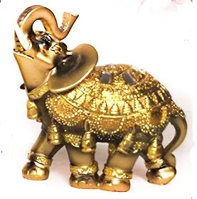 

European-Style Home Elephant Living Room Decoration Wine Cabinet Furnishing Resin Crafts