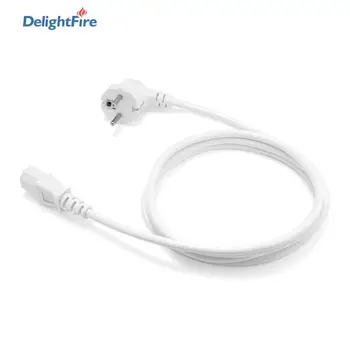 

EU White Power Extension Cable Adapter AC Power Cord IEC320 C13 Type F European 1.8m Power Cord For PC Computer Monitor Printer