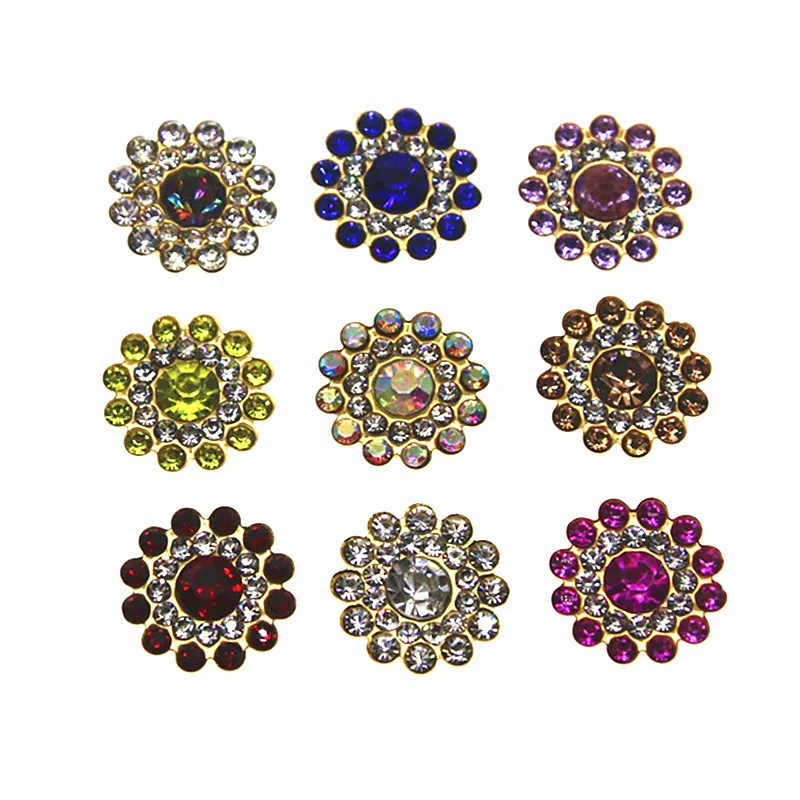 Круглые пуговицы с плоской задней частью для украшения дома и сада аксессуары