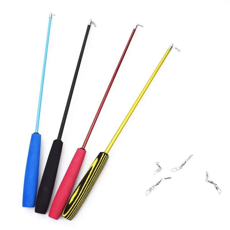 

Pet Supplies Three-section Extendable Cat Playing Rod-Self-DIY Combination Cat Teaser Cat Toy