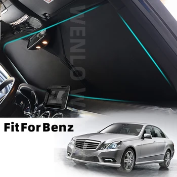

Car Sunshade Window Film Windshield For Mercedes Benz A B C E S Class GL GLE GLA GLC ML Windscreen Visor Cover UV Protect