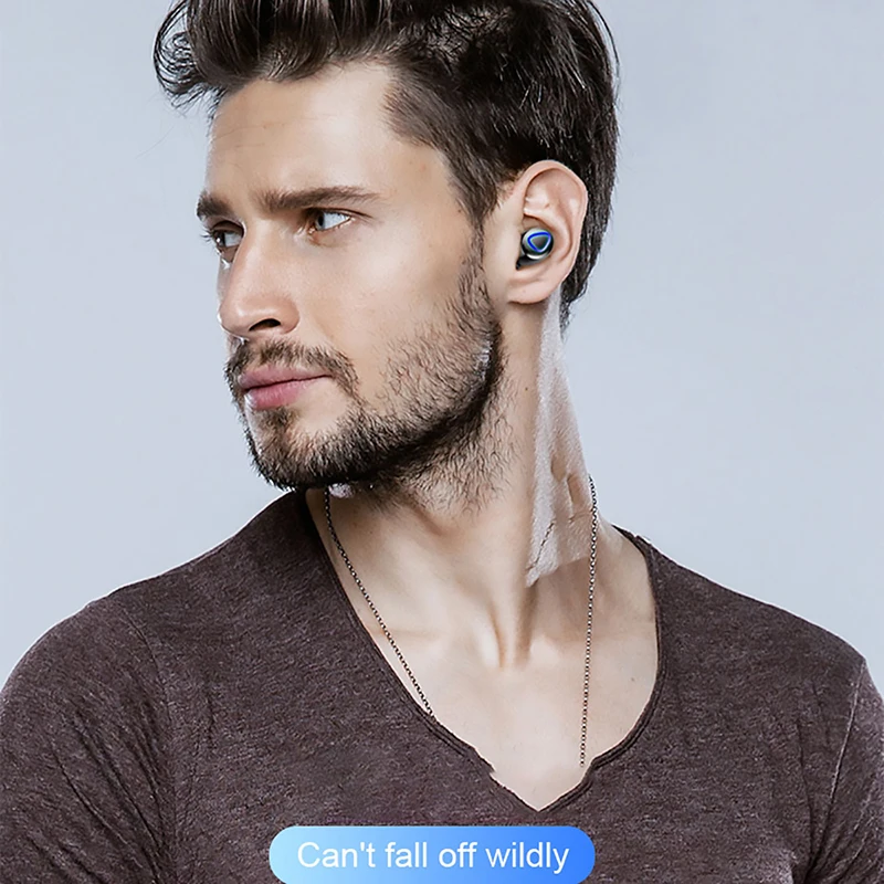TWS наушники высокого класса Bluetooth 5,0 Светодиодный дисплей питания Беспроводная bluetooth-гарнитура Сенсорное управление для iPhone samsung Xiaomi
