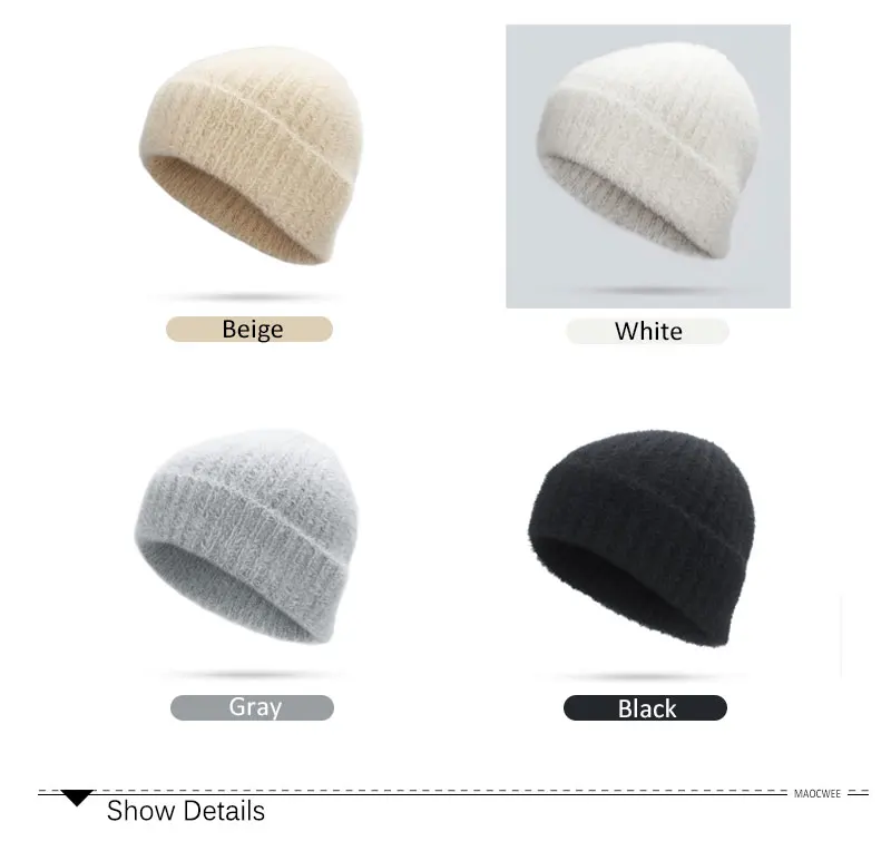 Новая Soild цветная шапка бини для женщин Мужская зимняя шапка Skullies уличная теплая шапка хеджирования Gorros Женская шерстяная вязаная шапка, вязаные шапки шапка