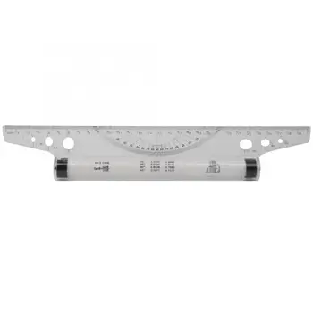 

Parallel Roll Ruler Drawing Drafting Type Angle Ruler Art Measurement Tool 30cm Length Measurement Tool