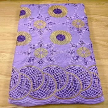 

5 yard Swiss lace fabric latest Dry lace embroidery African 100% cotton fabrics Swiss voile lace popular Dubai style ! L62529