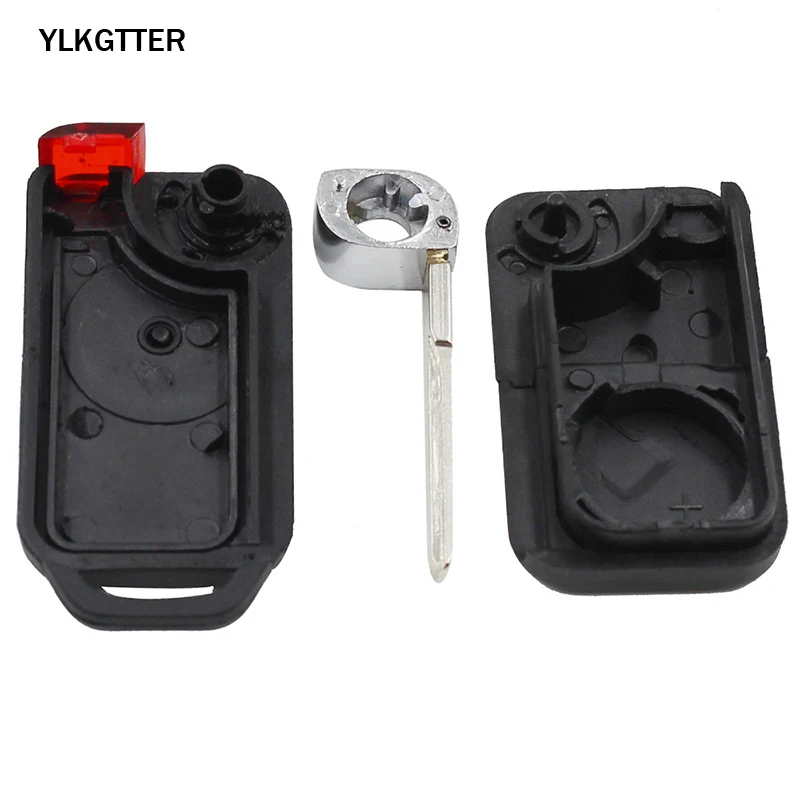 YLKGTTER 1 Кнопка умный Автомобильный ключ для Mercedes Benz W168 W124 W202 W210 W211 w203 авто Замена дистанционного флип ключ чехол Чехол