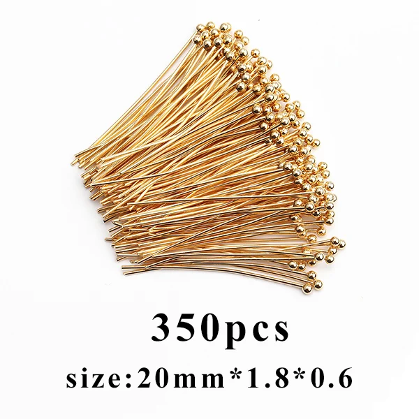 GUFEATHER M510, ювелирные аксессуары, 18k позолоченные, без никеля, медный металл, игла, diy ювелирные изделия, ручная работа, изготовление ювелирных изделий, 25 г/лот - Цвет: M51001