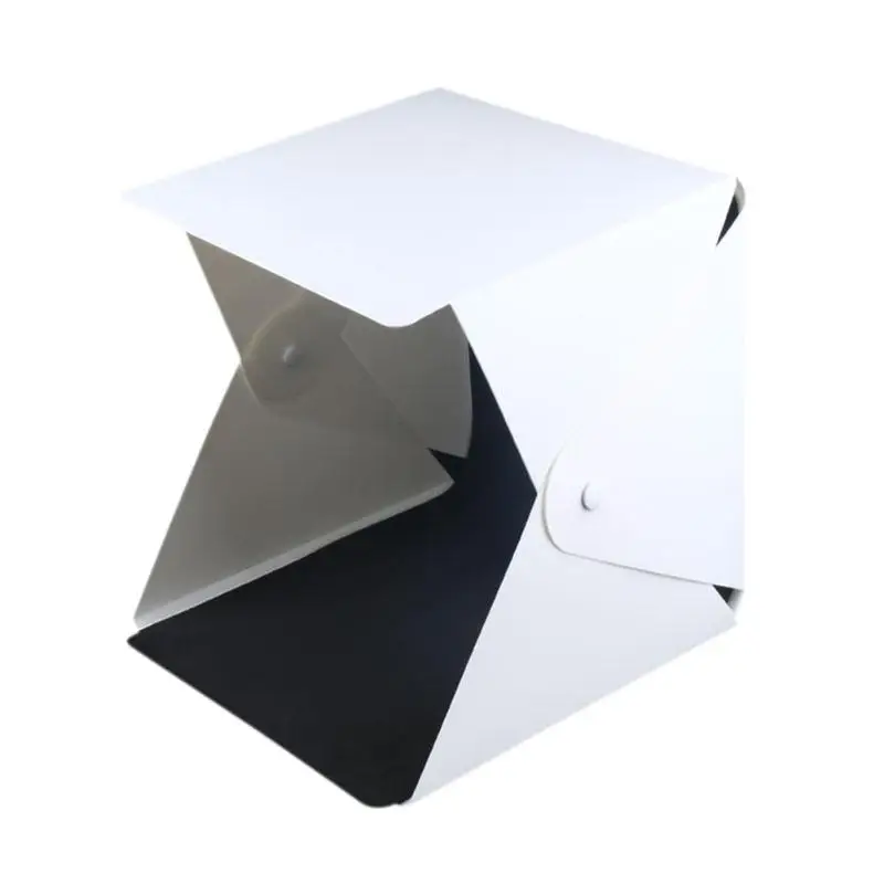

ALLOYSEED Portable LED Photography Studio Lightbox 20x20x20cm Mini Photo Softbox for DSLR Camera Photo Video Accessories