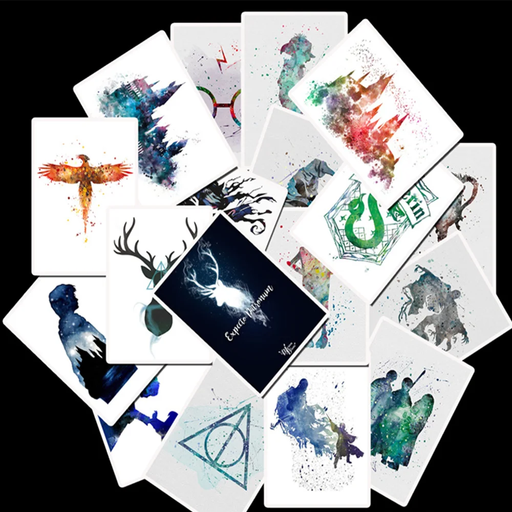 

25PCS Movie Magic Poster Stickers For Motorcycle Car Laptop Trunk Waterproof Newest Sticker Adesivi Adesivos Craft Supplies