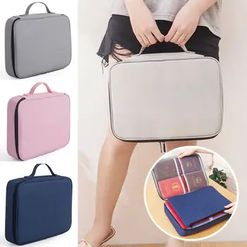 

Multi-Function Password Office Bag Multi Purpose Briefcases Oxford Cloth A4 Documents Pouch Waterproof Business Travel Tote Bag