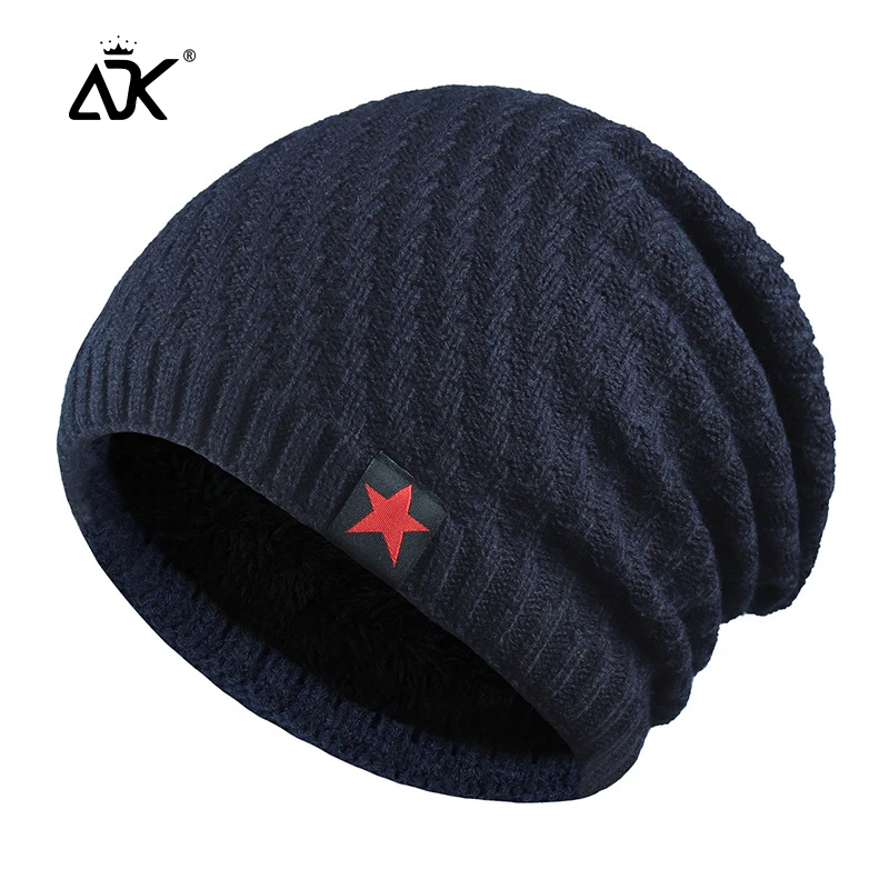 Вязаная Шапочка звезда наклейка ребристый носик для бутылки Мода Gorros кепки с сеткой капот Высокая трикотажная стрейч теплые шапки для зимы