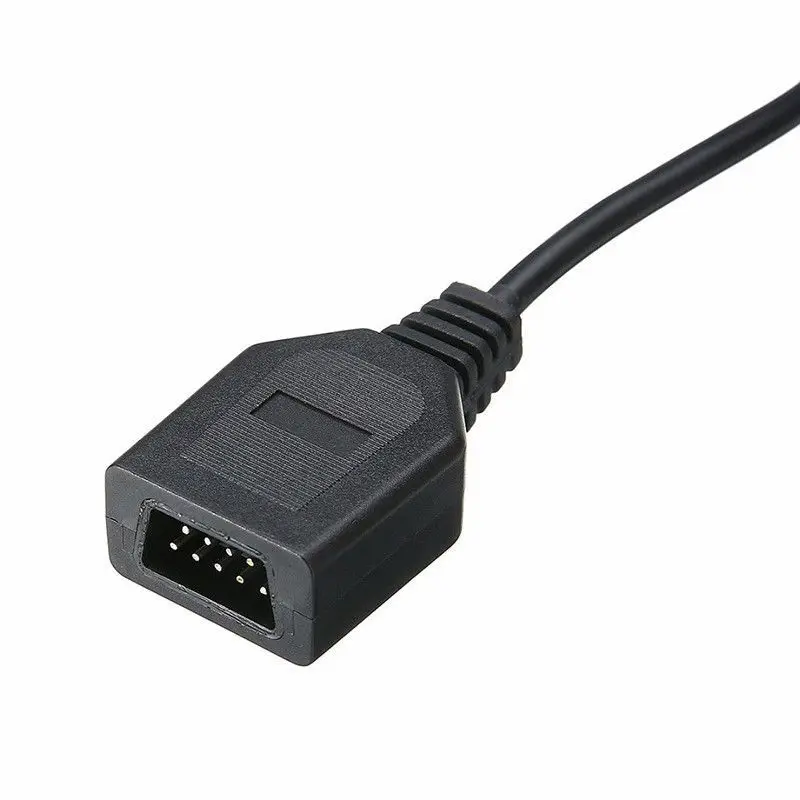 9 контактный Удлинительный кабель для sega Genesis 2/3 Megadrive 2 контроллера