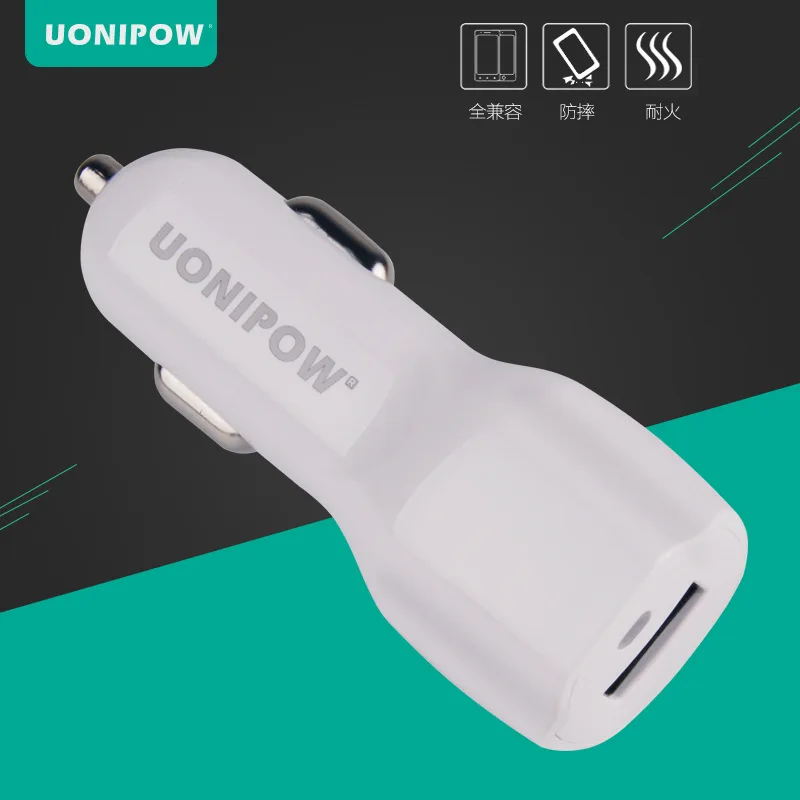 Напрямую от производителя продажи с светодиодный свет 5V2. 1A быстрое автомобильное зарядное устройство в форме бриллианта USB Автомобильное зарядное устройство Логотип Настраиваемый