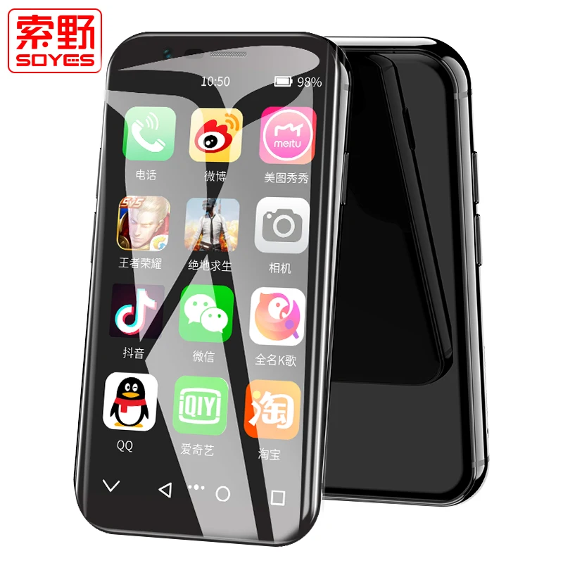  4G Mini Smartphone 2019 SOYES XS 3.0 Screen Google play store 2GB+16GB/3G+32G Android 6.0 Bluetooth