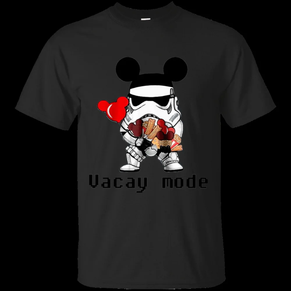 Штурмовик из &quotЗвездных Войн&quot mickeym2 Vacay Mode футболка черно-темно-синяя для