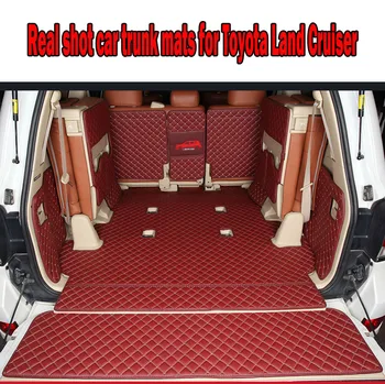 

Real shot car trunk mats car floor mats and boot mats for Toyota Land Cruiser in stock present