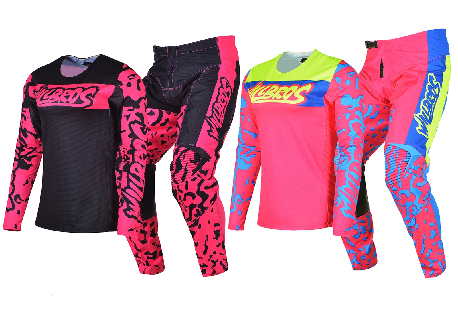 Conjunto de de Motocross para mujer, Jersey y pantalones Combo BMX Dirt Bike, traje Enduro Willbros, Kits rosas para de montaña _ - AliExpress Mobile