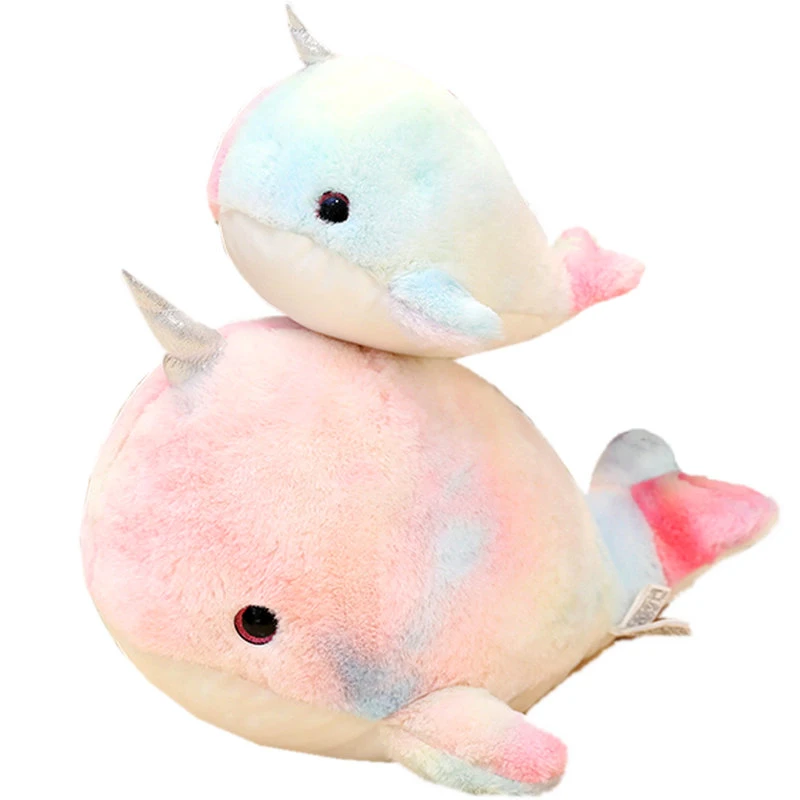 narwhal plush pillow