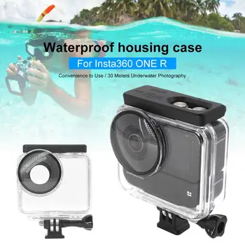 

Outdoor Sport Action Camera Box Case Waterproof Case Underwater Diving Protective Cover Camera Accessories For Insta360 ONE R 4K