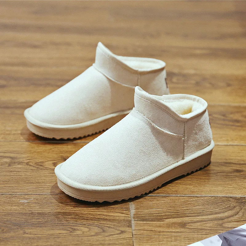 Женские ботинки; теплая плюшевая хлопковая обувь; botas mujer invierno; Новинка года; Модные женские ботинки; zapatos de mujer