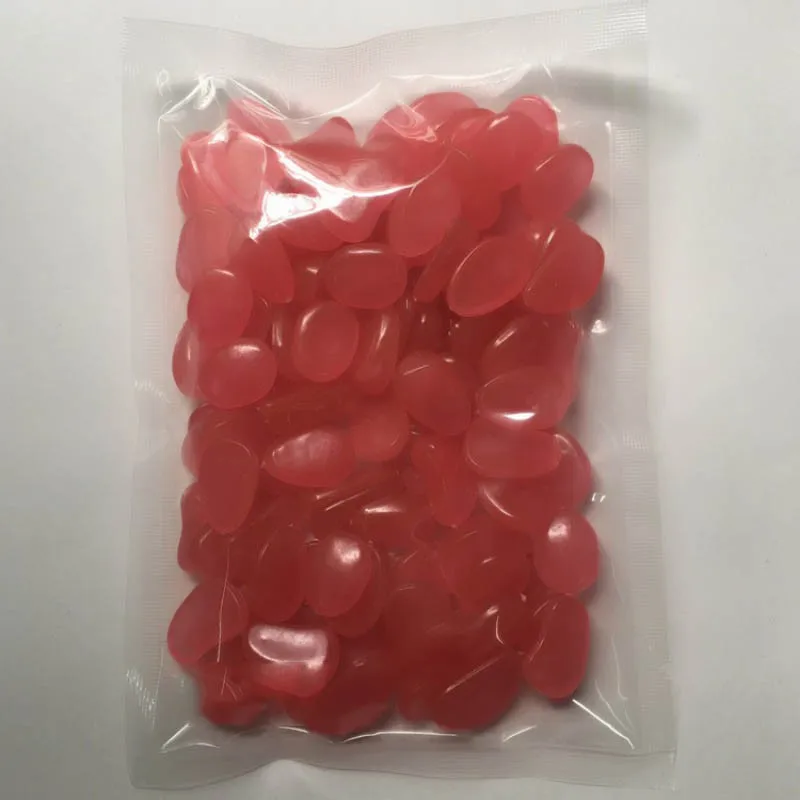 

Luminous Pebbles Glow Stone Decorative Multicolor Fish Tank Landscaping Garden Fluorescent Stone