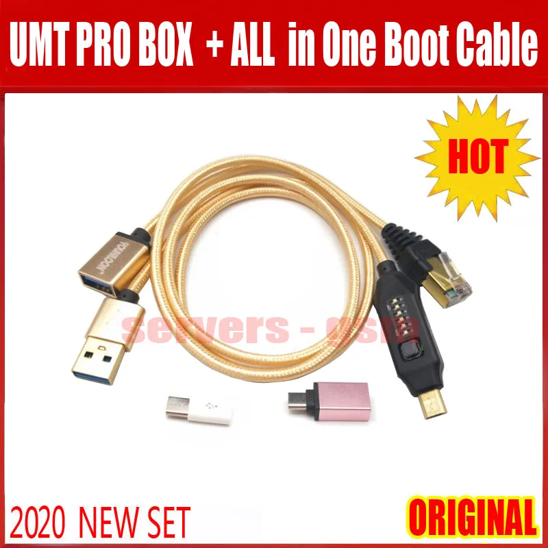 Издание новейший UMT Pro BOX/UMT+ Мстители 2в1 коробка+(UMF) все в одном загрузочный кабель