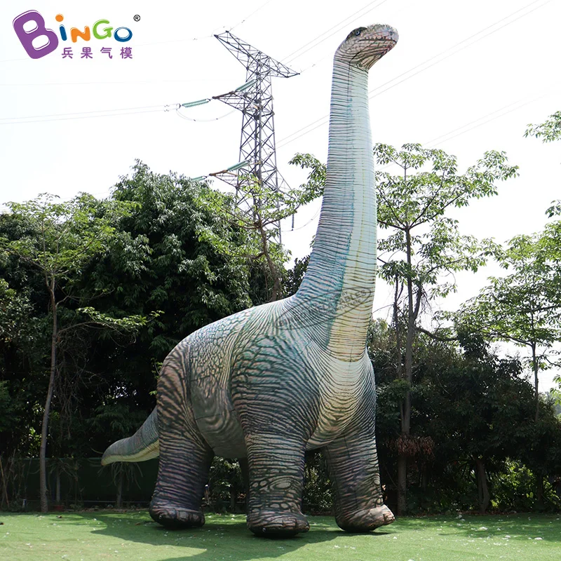 Recommend 10 Meters High Inflatable Dinosaur For Decoration / Giant 33 Feet Tall Inflated Brachiosaurus - BG-C0515 3