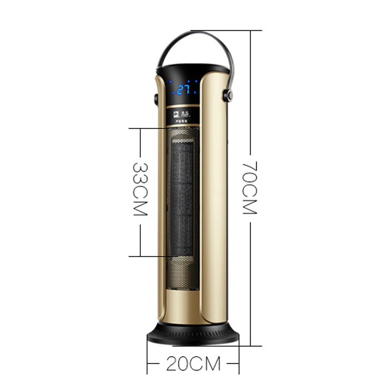 Heater Household remote control electric heating power saving heater Waterproof tower electric heater heating fan Small