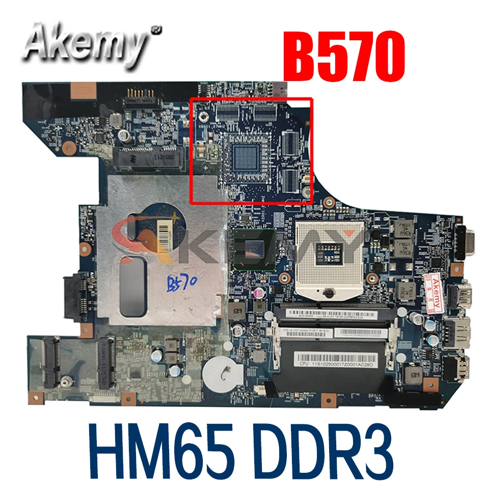 Материнская плата для ноутбука LENOVO Ideapad B570 V570 материнская 10290-2 48 4 pa01. 021 11S11013536ZZ HM65