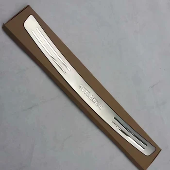 

for Mitsubishi Outlander 2006-2016 Car styling Stainless Steel Rear Bumper Protector Trunk Threshold Guard Plate