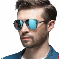 מותג AOWEAR מעצב משקפי שמש מפולריזציה לגברים עם ציפוי אוויאציה מראה משקפי שמש לגברים ונשים oculos gafas lentes de sol 3