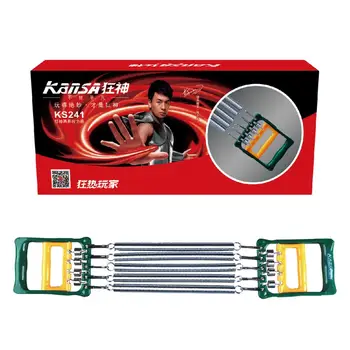 

Thickened electroplated spring, bright and not easy to rust, ABS plastic handle, double-purpose design of stretcher and grip