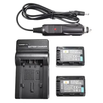 

DSTE 2PCS VW-VBT190 Camera Battery with US Plug Charger Kit for PANASONIC HC-W580GK HC-V160GK HC-V380GK HC-V180GK HC-W580MGK