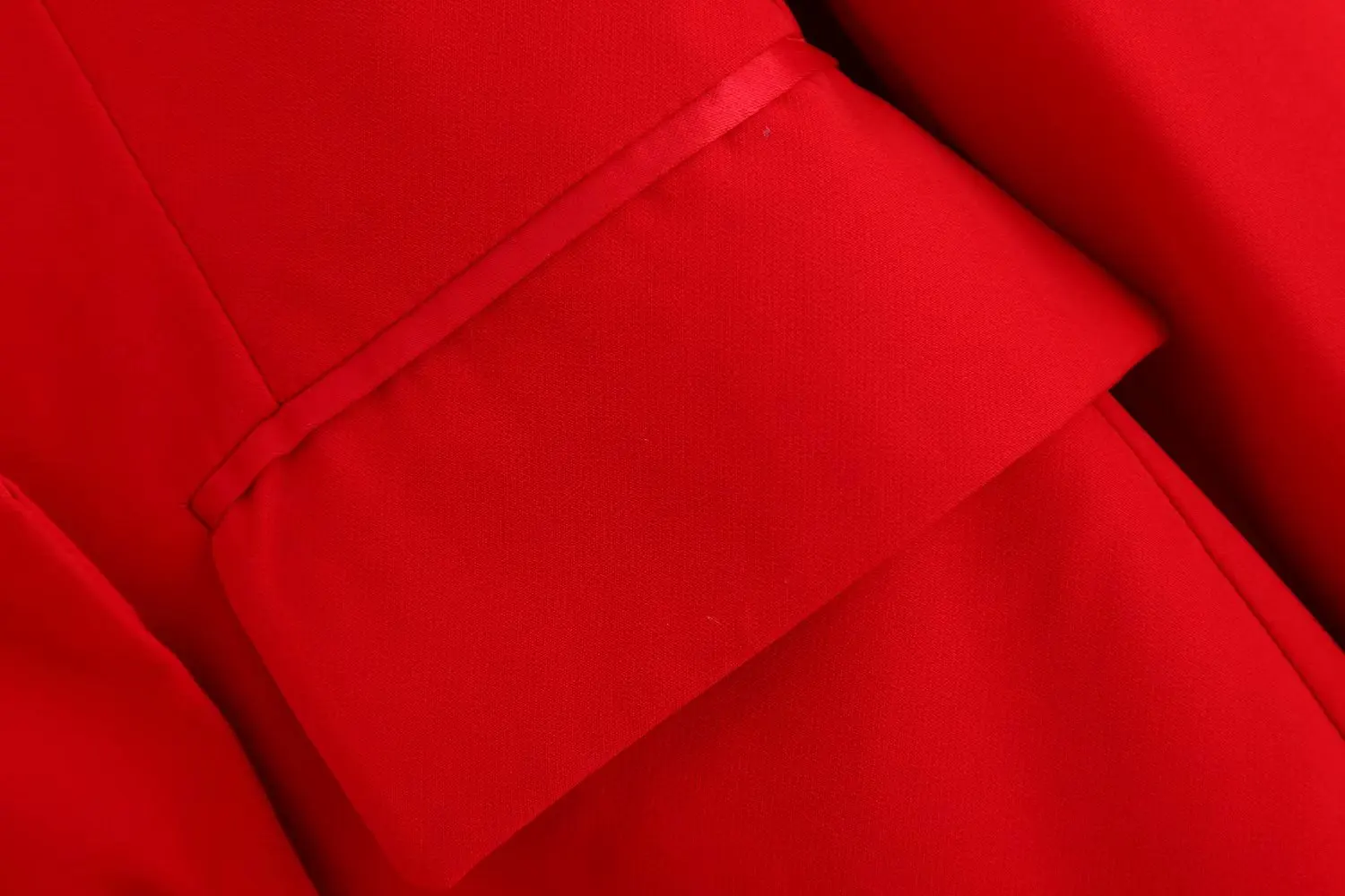 Осенний красный Повседневный Блейзер, костюмы для женщин, Офисная Леди, дизайн с карманами, двубортный и длинные штаны, femme, шикарный Женский блейзер для похудения